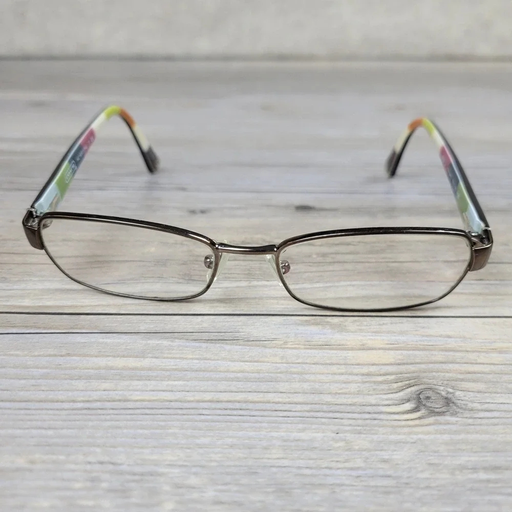 Coach Eyeglasses HC 5003 Iris 9027 Dark Brown Rectangular Womens 52-16-135